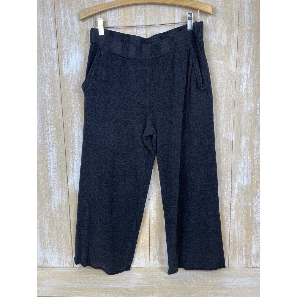 Barefoot Dreams CozyChic Ultra Lite Black Comfort Petite Medium Pants